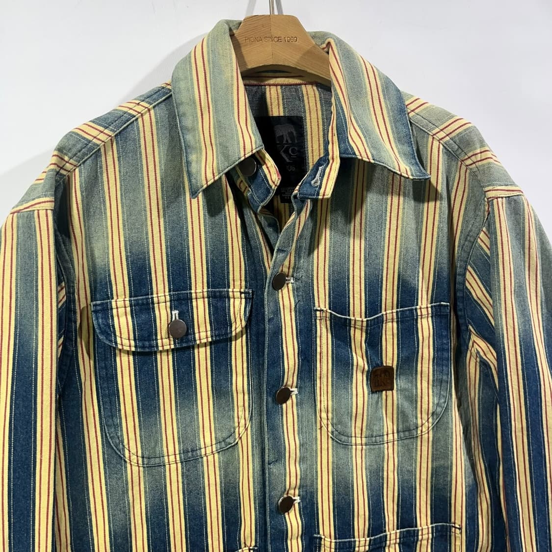 [The Brooklyn Circus] 워시드 스트라이프 자켓 상품이미지3