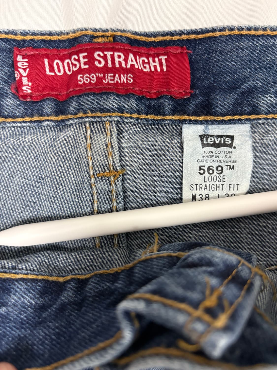 (38x32) 00s 리바이스 569 made in usa 상품이미지8