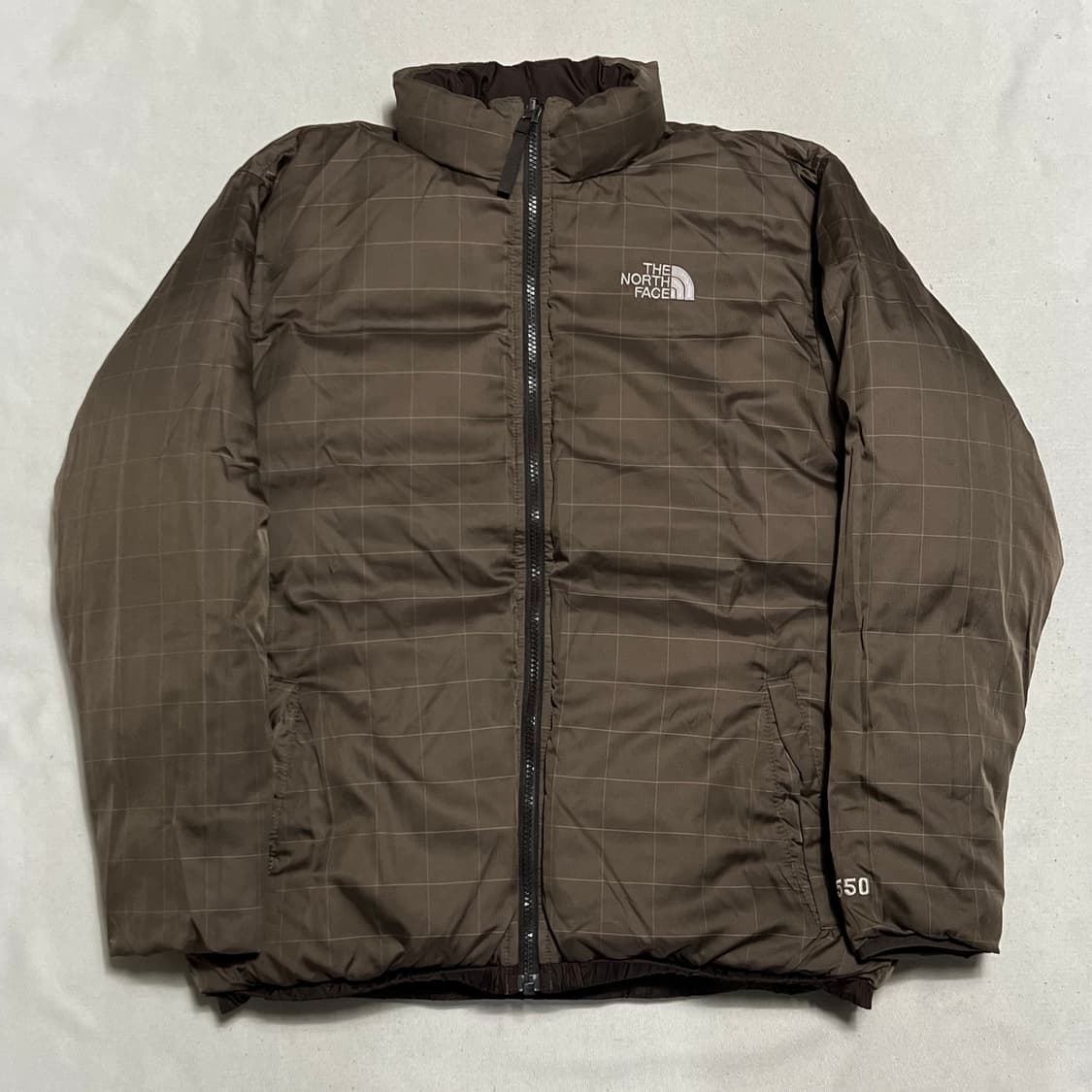 XL 노스페이스 550 리버시블 브라운 패딩 상품이미지4