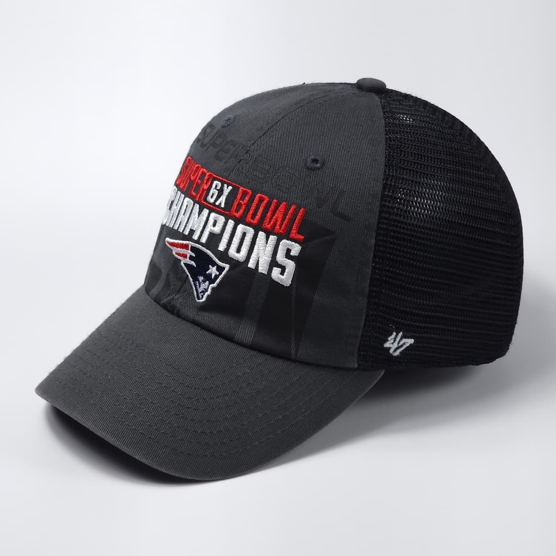 47 뉴잉글랜드 패트리어츠 슈퍼볼 LIII 우승 기념 메쉬 볼캡 모자 상품이미지2