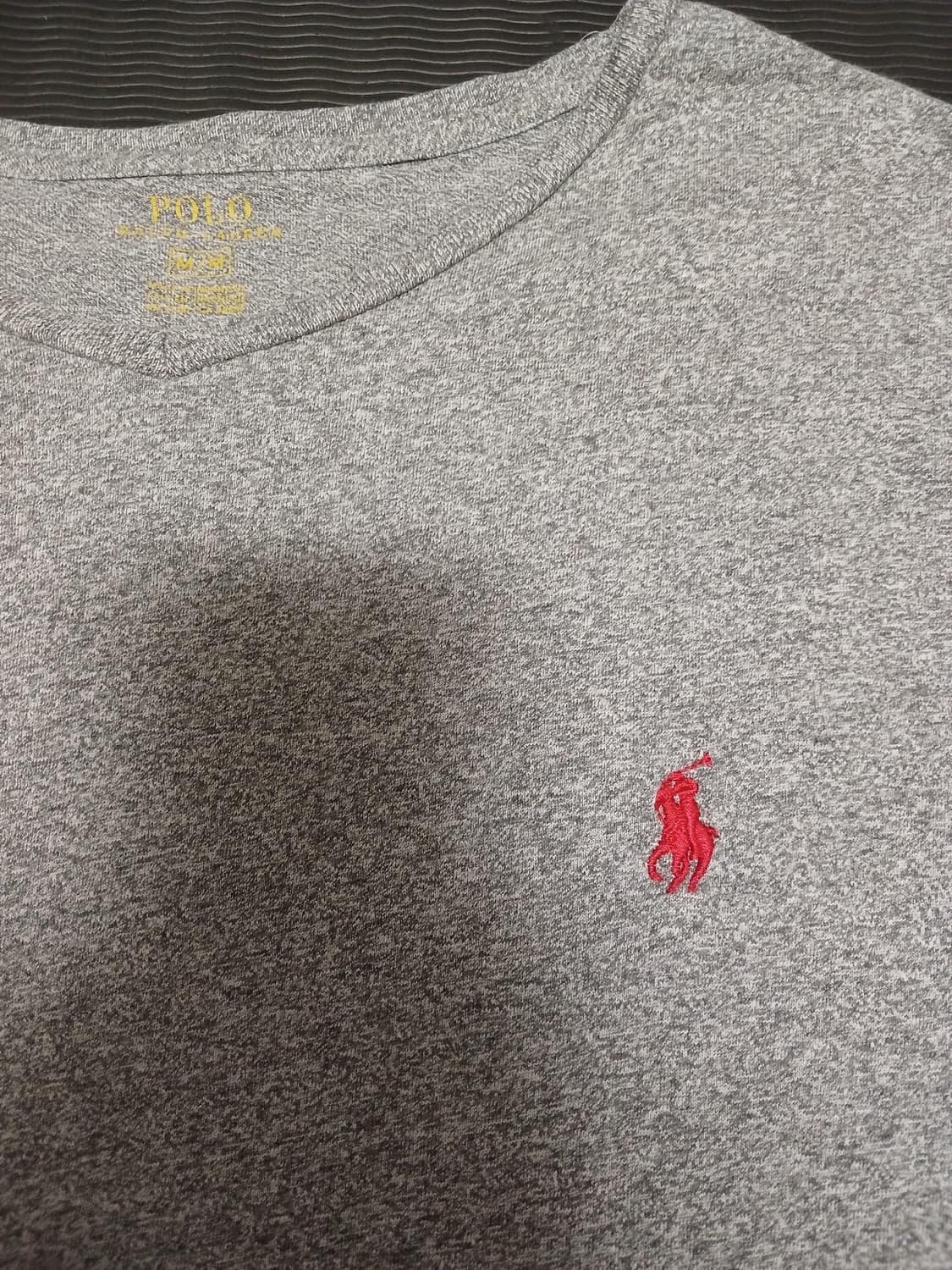 폴로 옅은 그레이  롱슬리브  상품이미지2