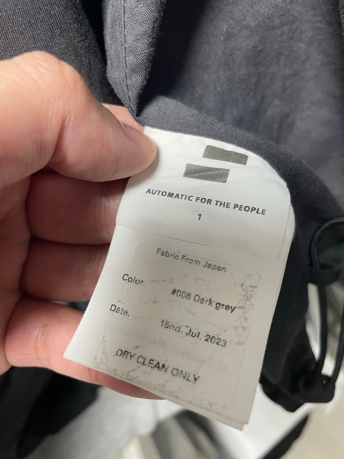 오토매틱포더피플 FALLEN MAN HOODY JUMPER 1SIZE 상품이미지9