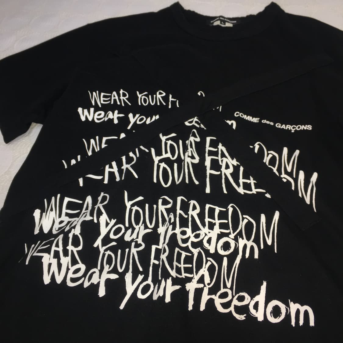 comme des garçons 펑크 반팔티셔츠 상품이미지3