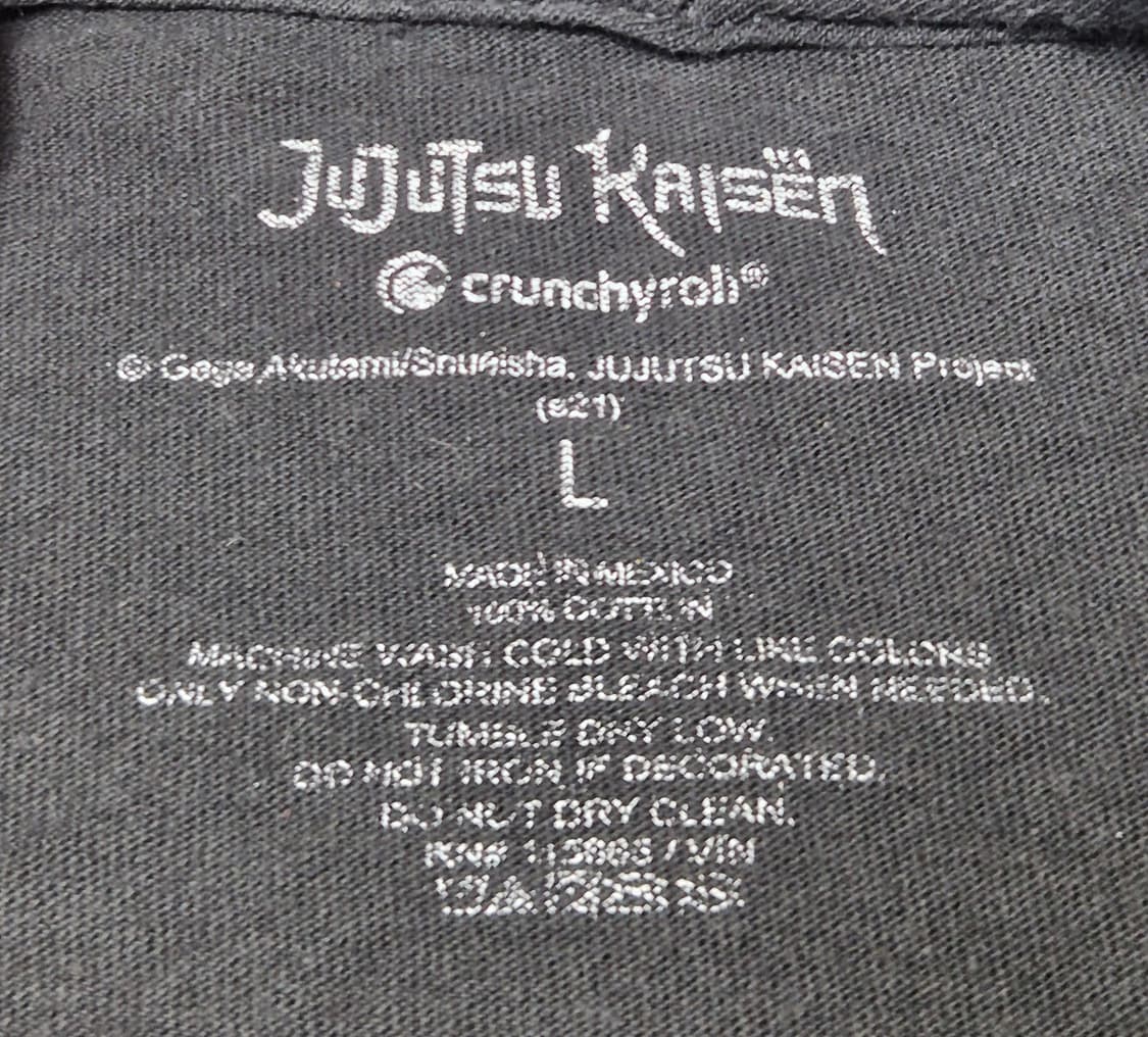 [L] 주술회전 오피셜 티셔츠 -238 상품이미지3