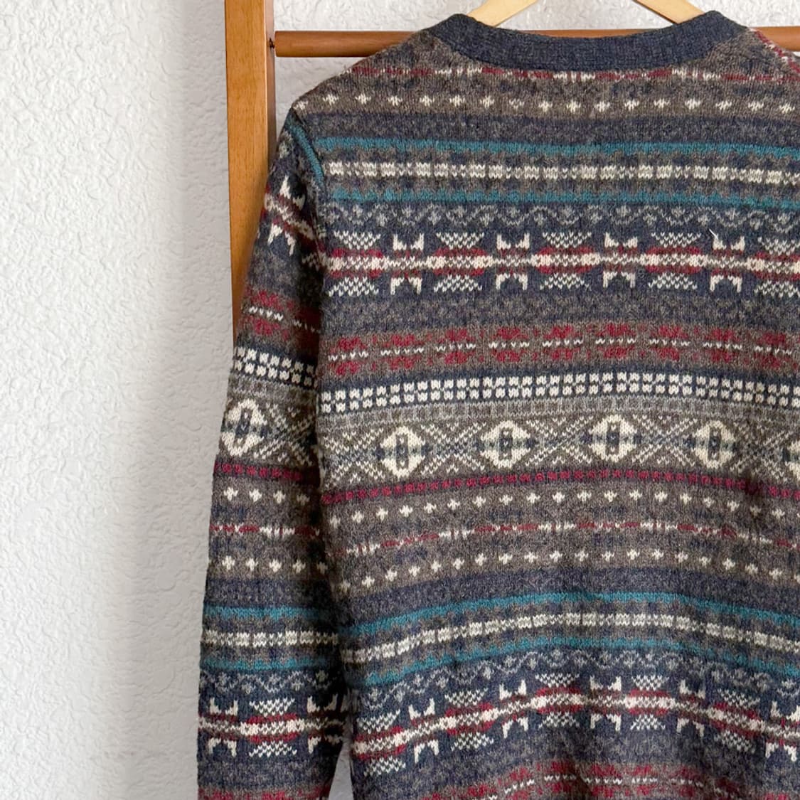 눈송이 브이넥 가디건 상품이미지7