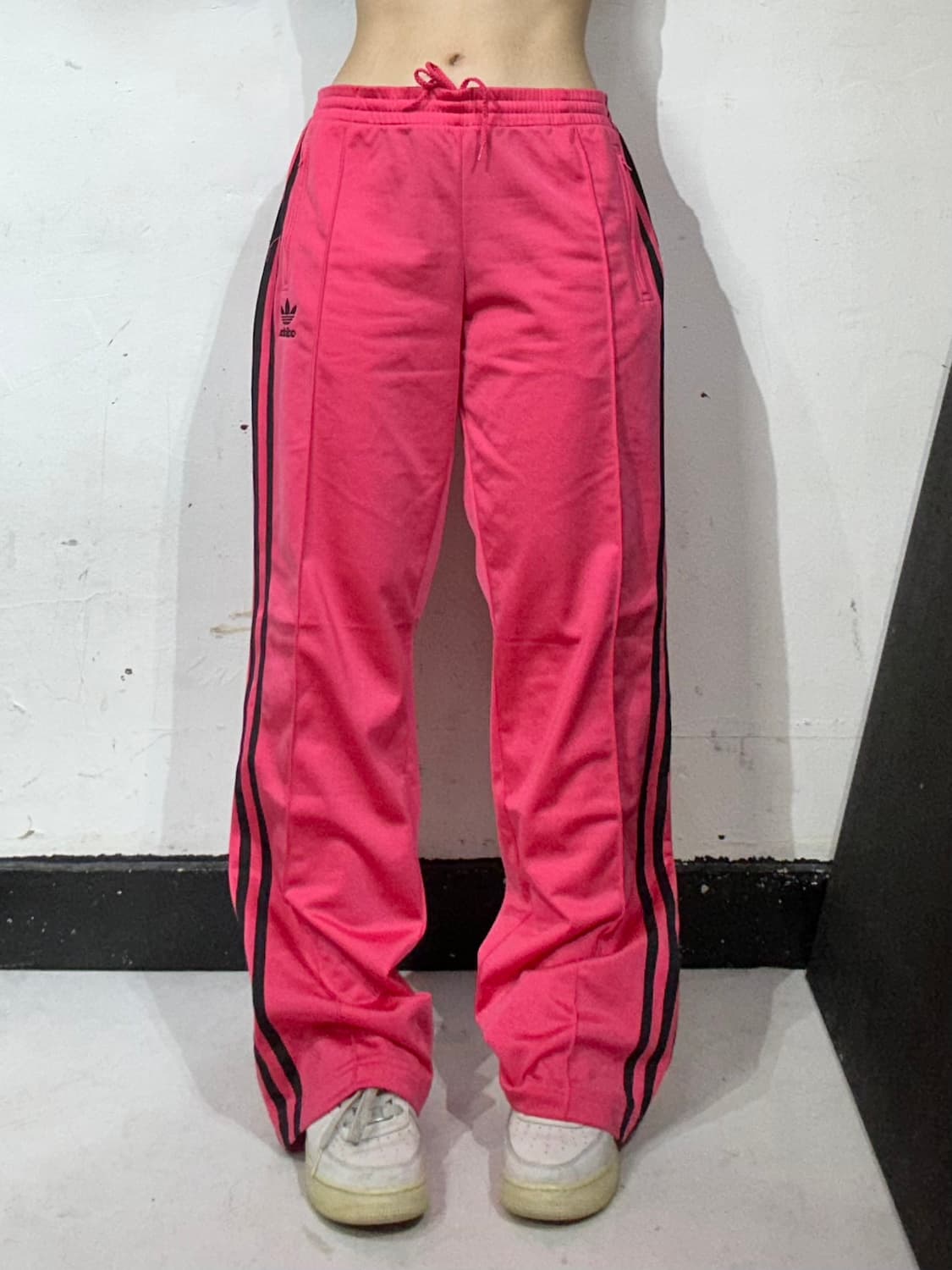 아디다스 핑크 와이드 대대장 파이어버드 트레이닝 팬츠 댄스 추리닝 바지 상품이미지2