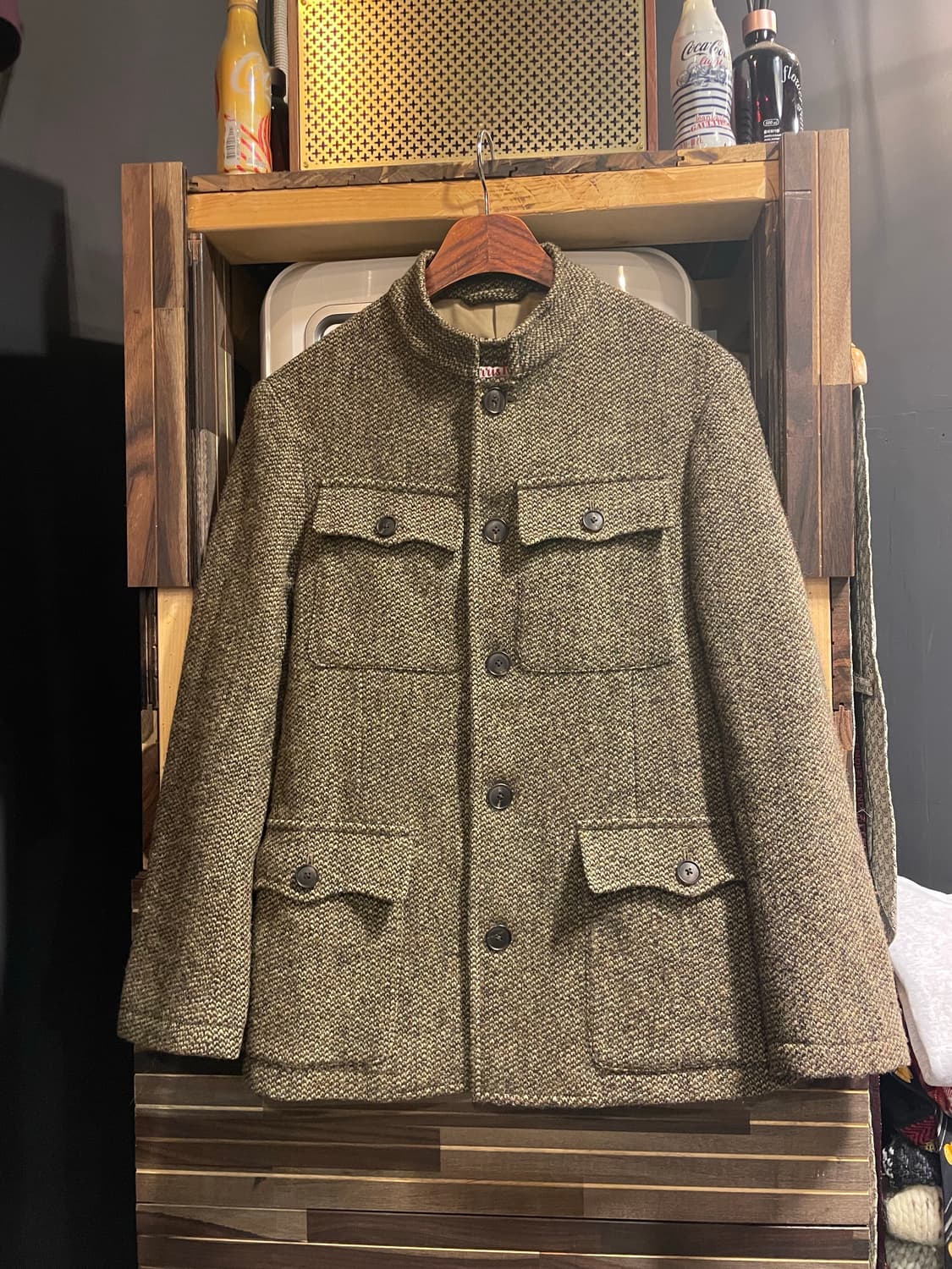 해리스트위드 자켓 상품이미지1