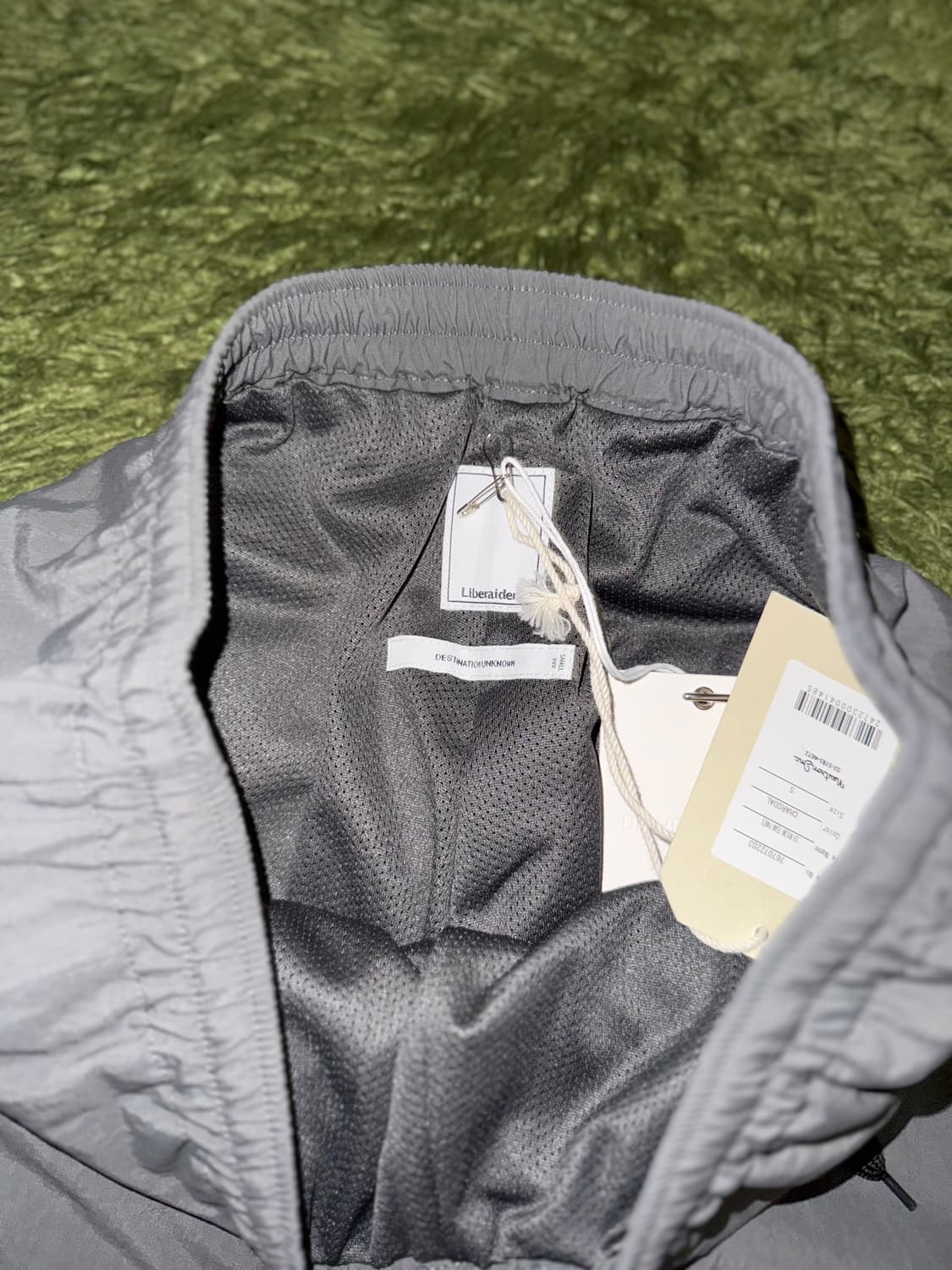 [S] Liberaiders 리버레이더스 나일론 자수 로고 트랙 팬츠 상품이미지3