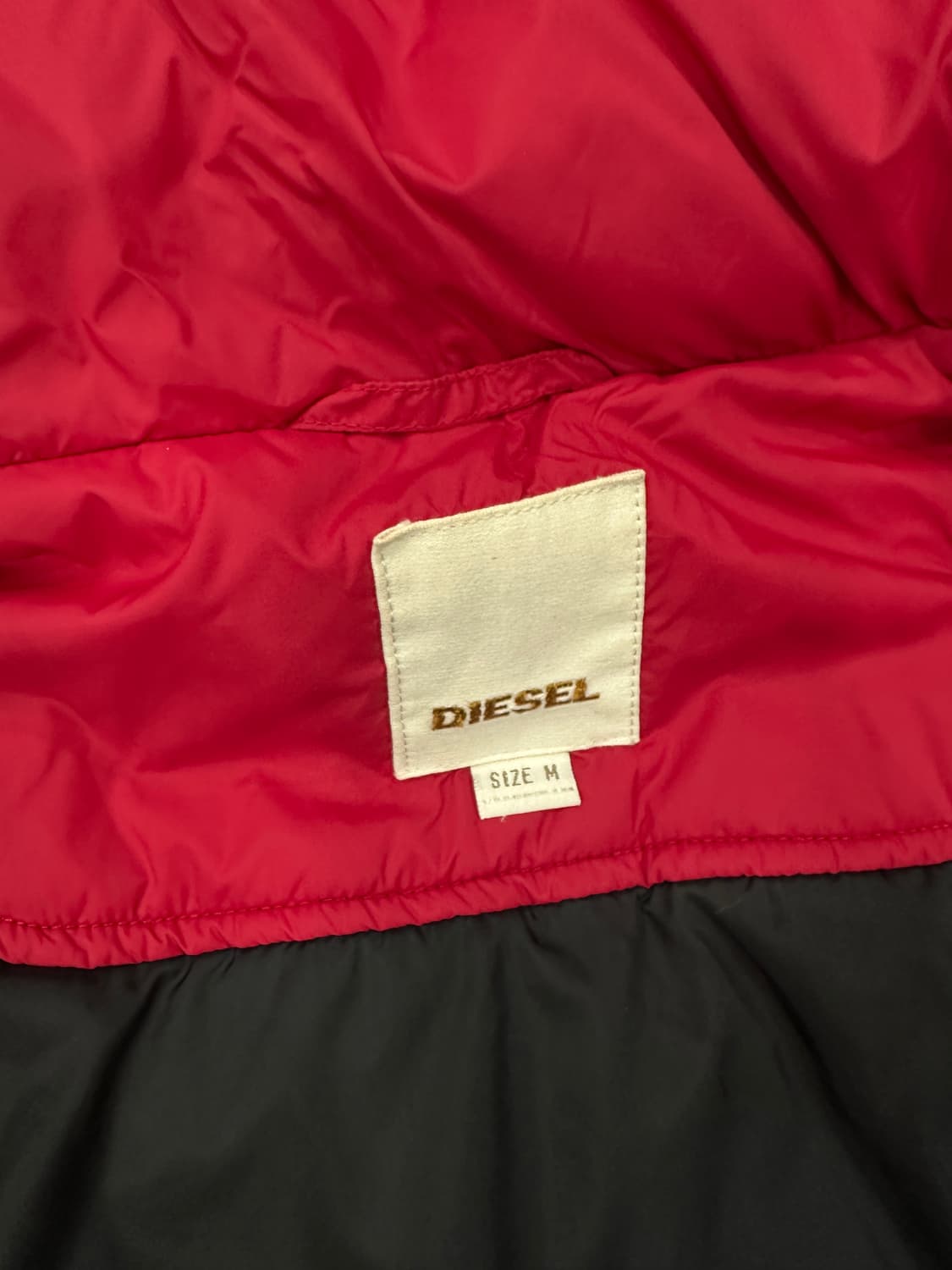 디젤 패딩M 상품이미지5