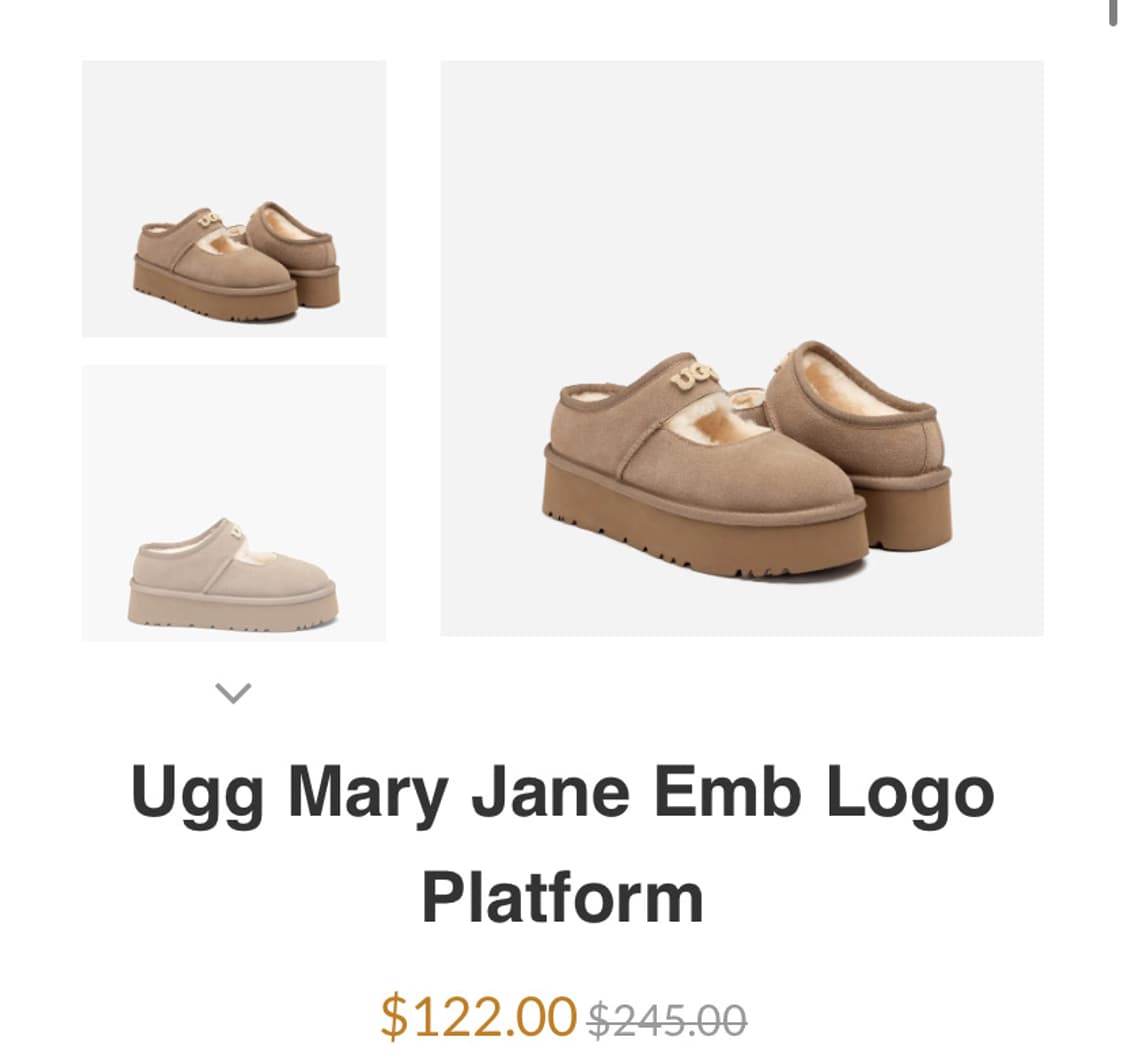 오지웨어 어그 상품이미지1