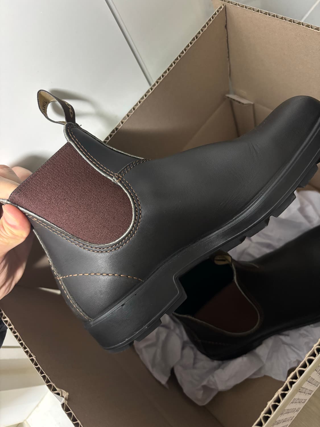 blundstone 500 original 스타우트 브라운 상품이미지1