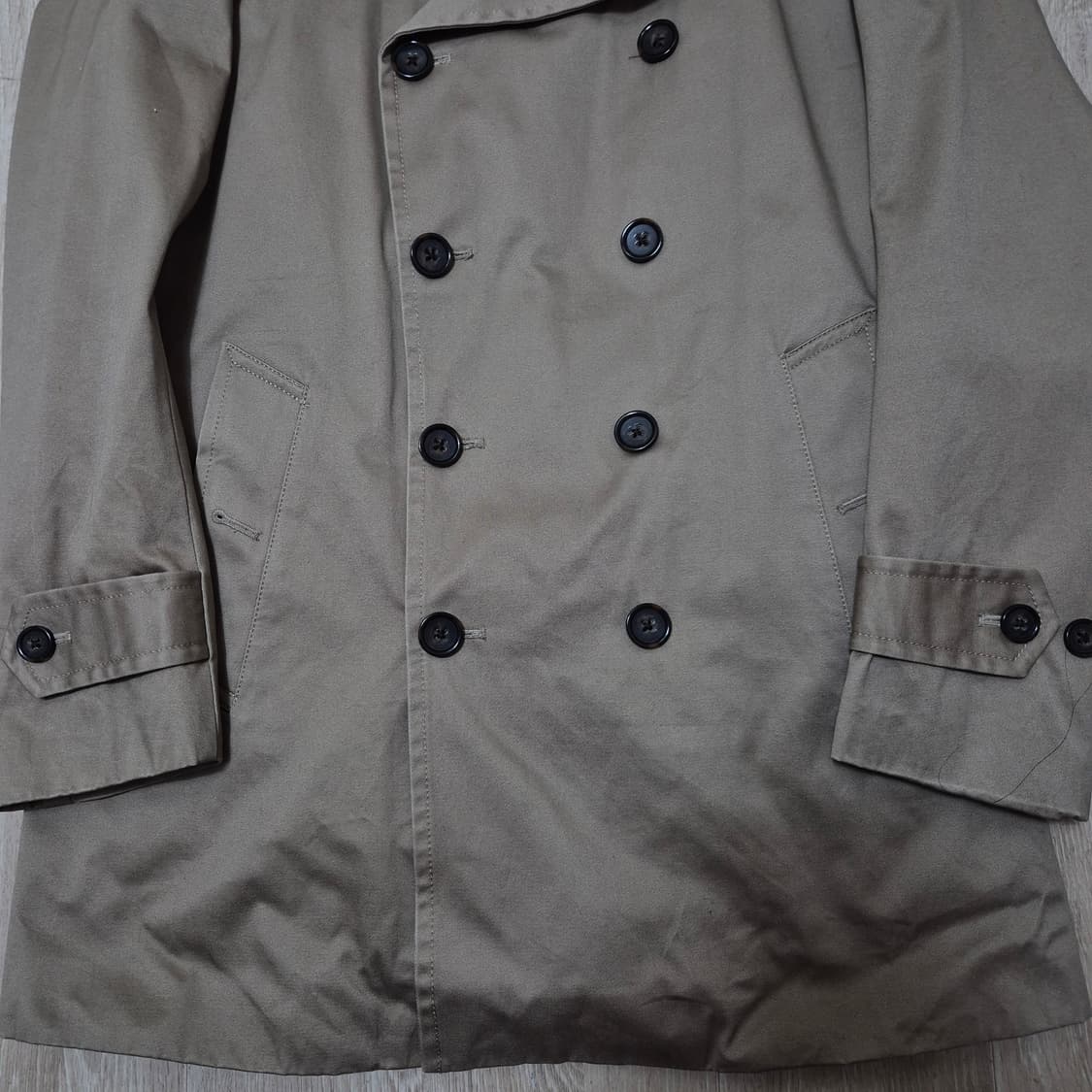 바나나 리퍼블릭 더블 트렌치코트 M(95) 상품이미지3