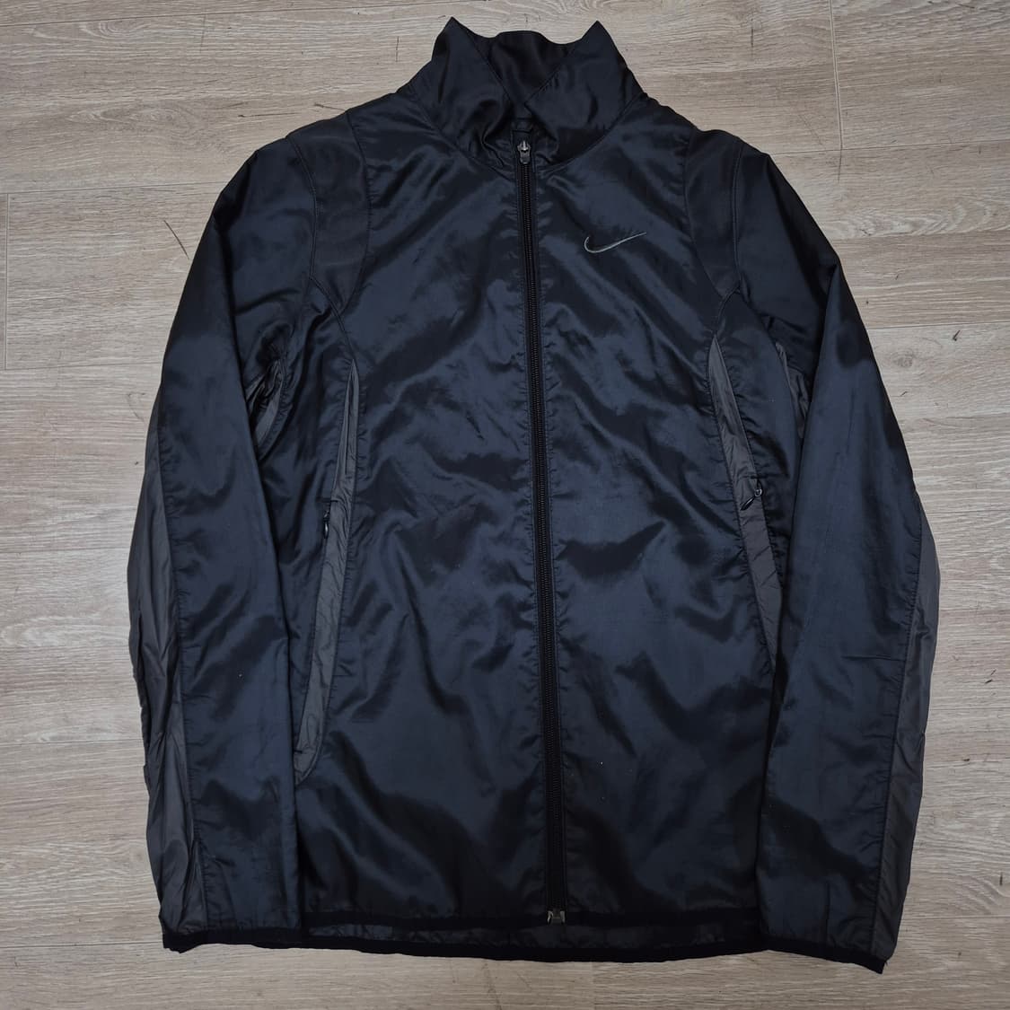 나이키 블랙 스우시 바람막이 자켓 S(90) 상품이미지1