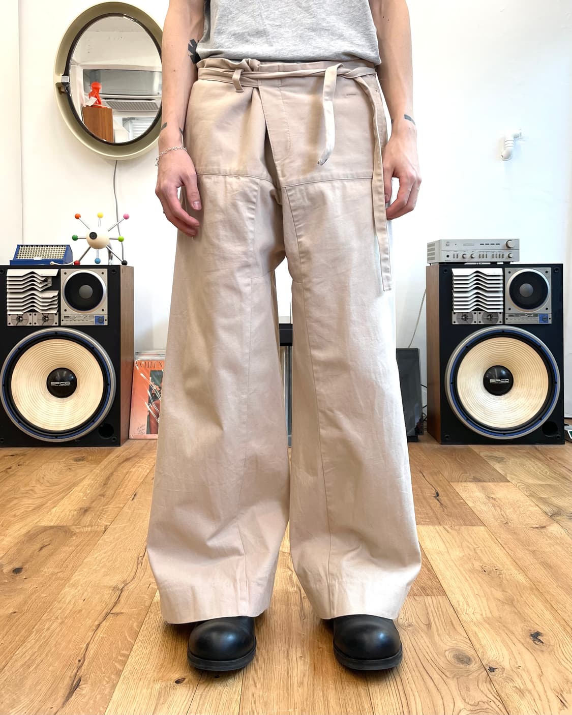 [46] 아크네스튜디오 와이드 랩 팬츠 상품이미지1