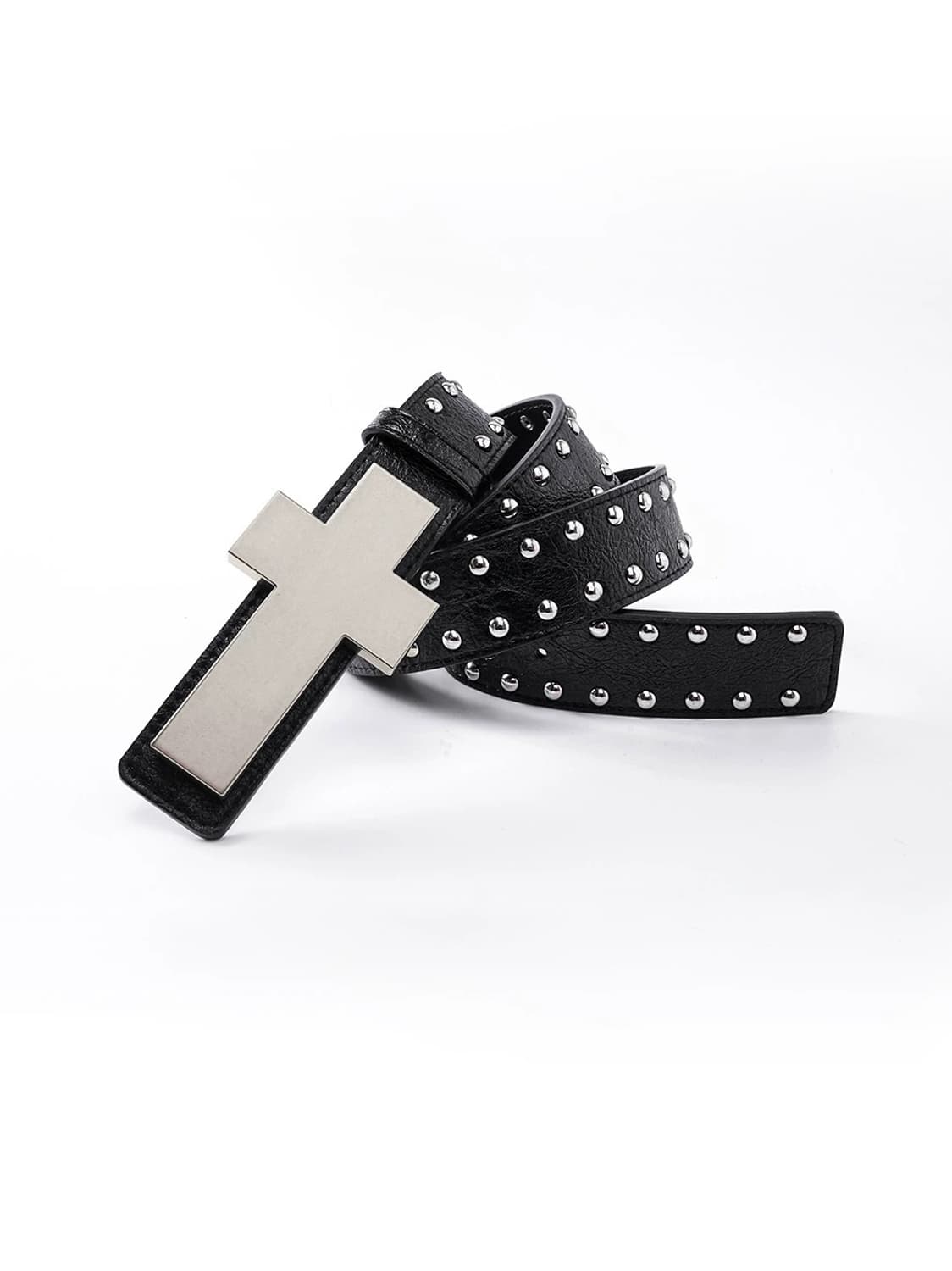 Cross Bolt Stud Belt 상품이미지2