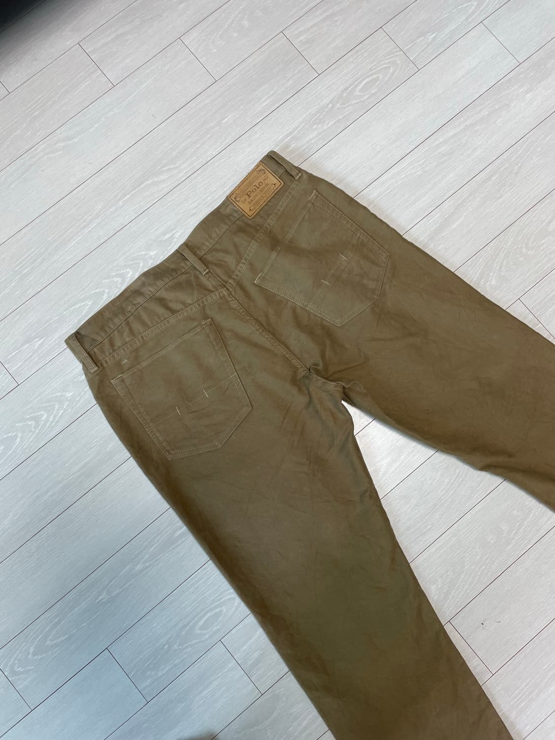 폴로 랄프로렌 코튼 팬츠 (브라운) 상품이미지1