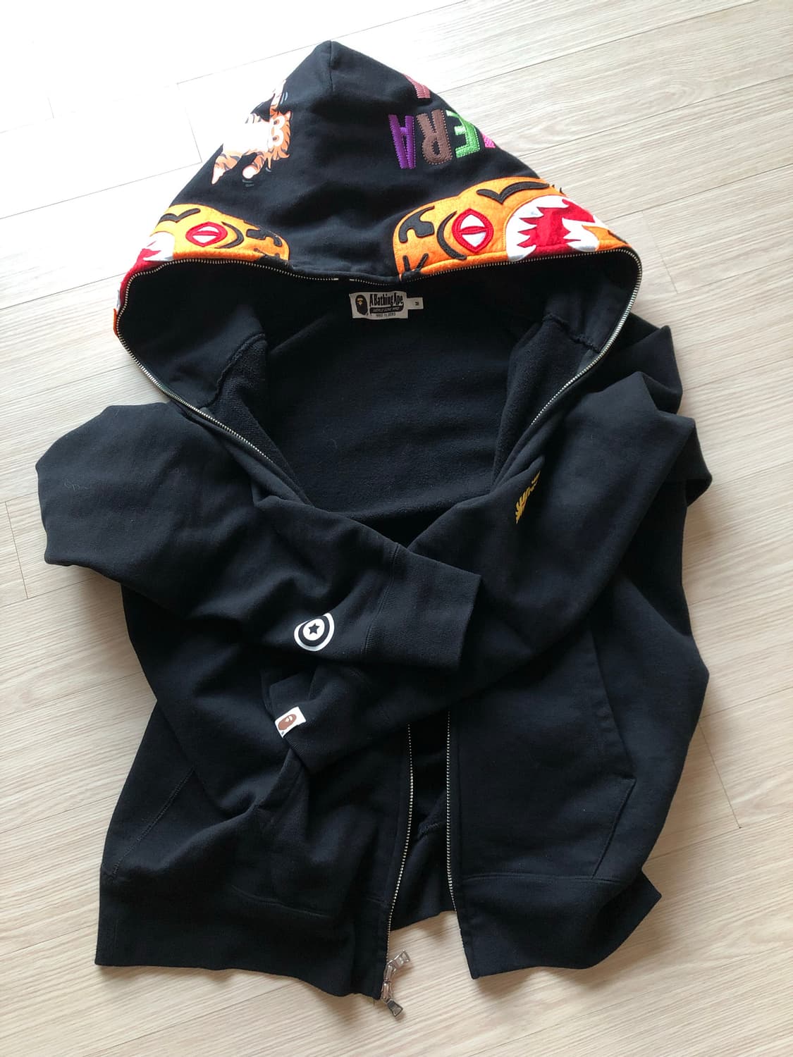 베이프 타이거 후드집업 급처 상품이미지2