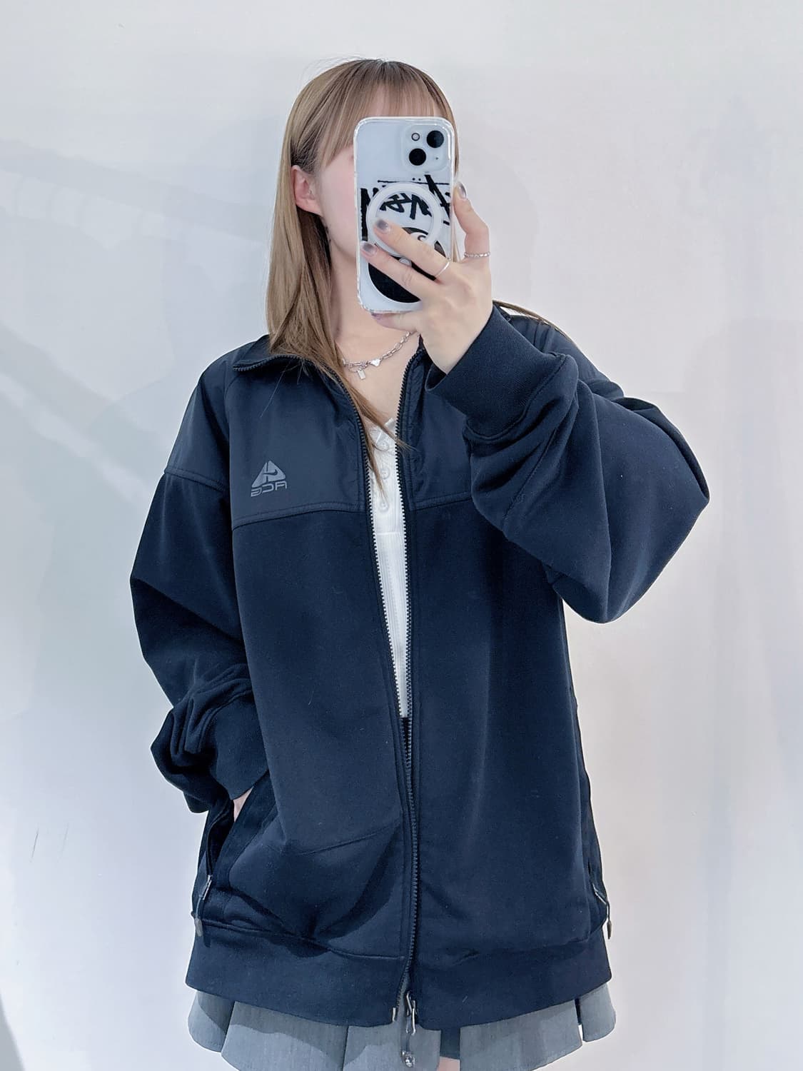 나이키 acg 블랙 코튼 집업 상품이미지2