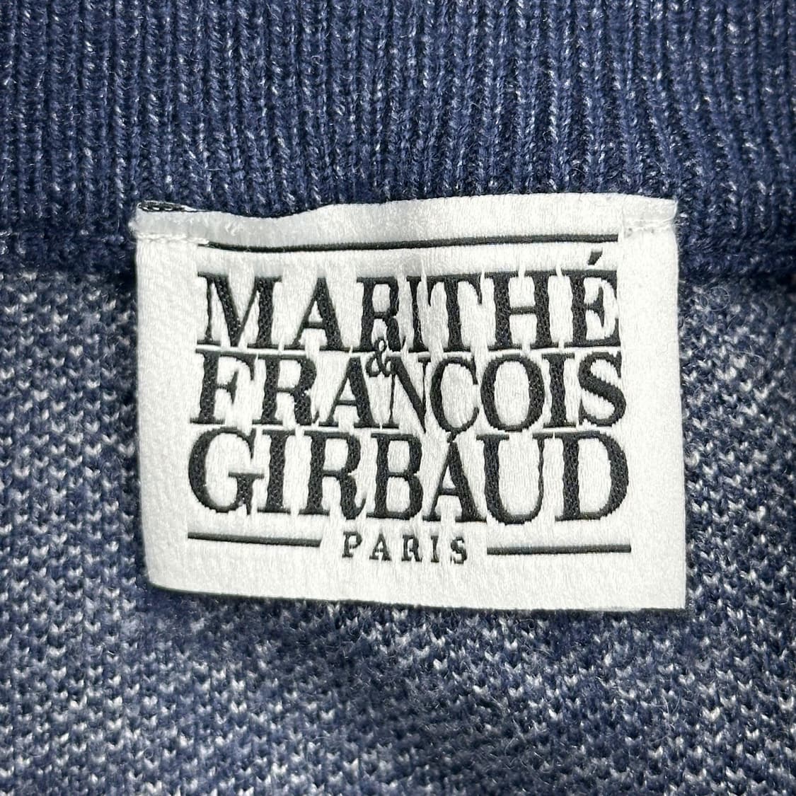 마리떼 프랑소와 저버 여성 크롭 니트 네이비 one size 상품이미지5