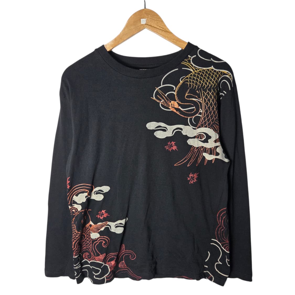 [SPACE OPERA]  오리엔탈 잉어 프린팅 롱슬리브 상품이미지1