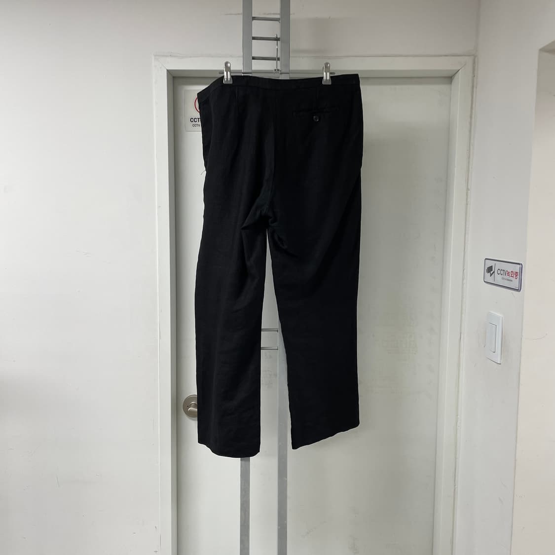 에트로 마 100% 블랙 슬랙스 78 상품이미지5