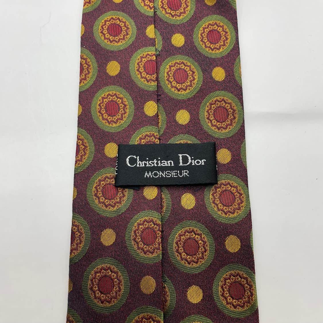 885) (Christian DIOR) 크리스찬 디올 패턴 넥타이 상품이미지5