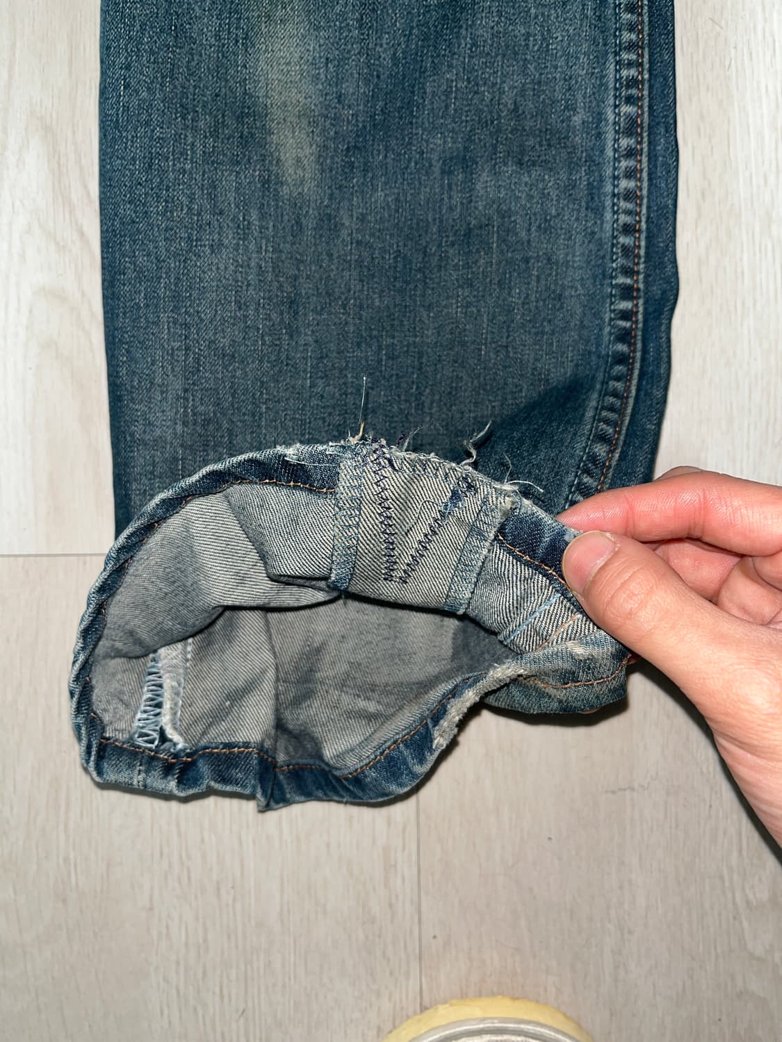 리바이스 리페어 부츠컷 데님 팬츠 517 상품이미지4