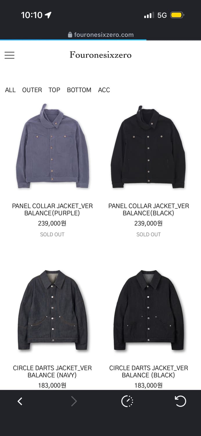 [2] fouronesixzero 자켓 블랙 상품이미지3