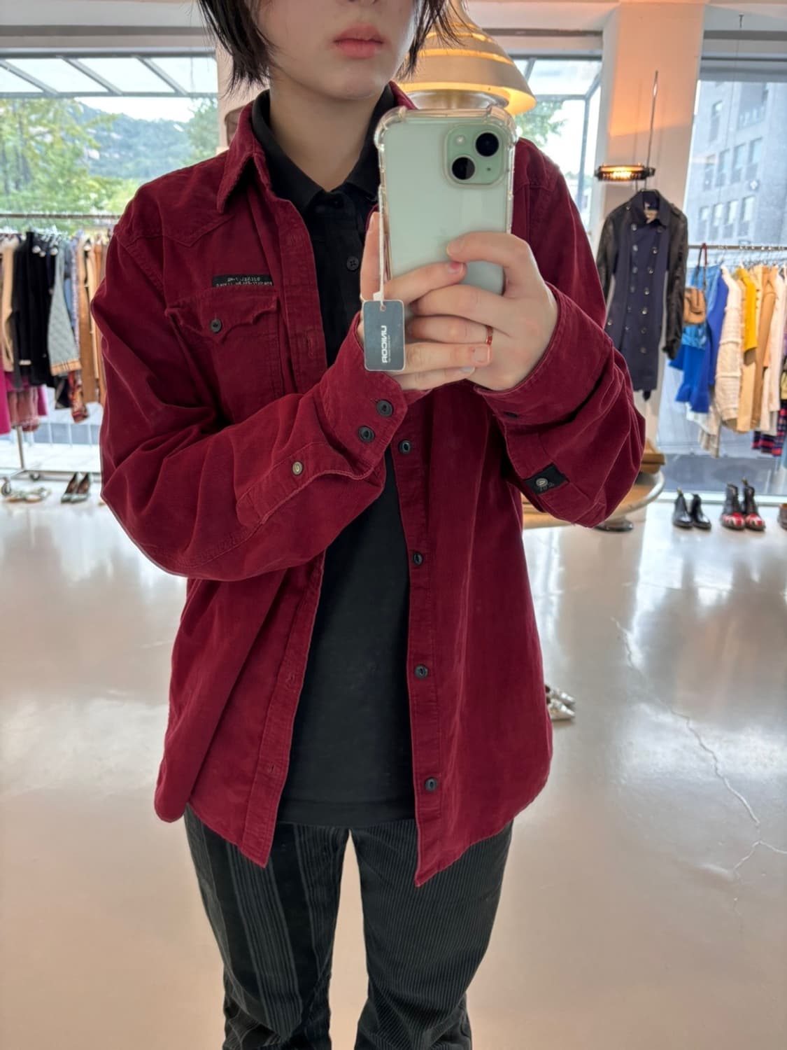 Vintage Diesel Corduroy Shirt 상품이미지1