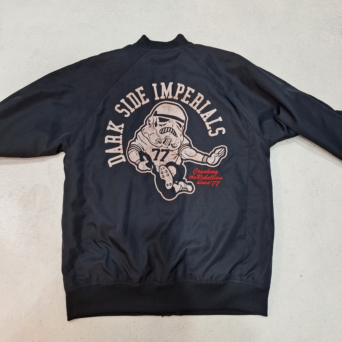 아디다스  스타워즈블루종 점퍼L 상품이미지5