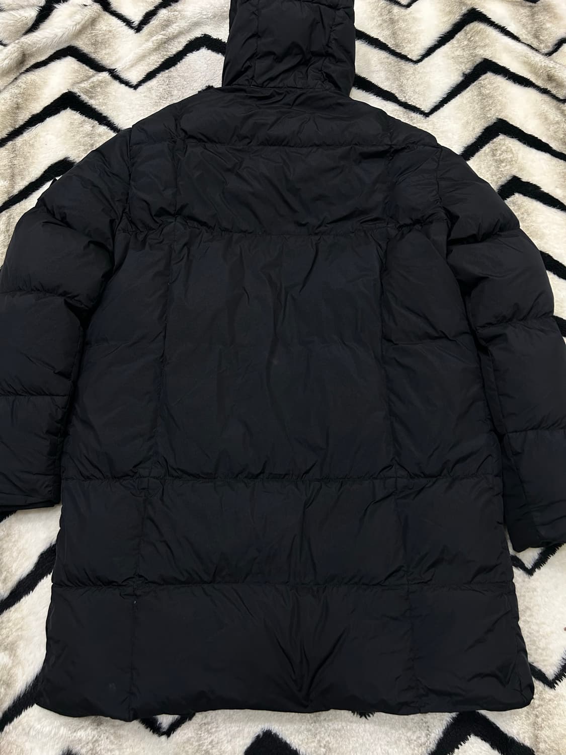 [L]스톤아일랜드 18fw 크링클랩스 롱 다운패딩/블랙 상품이미지7