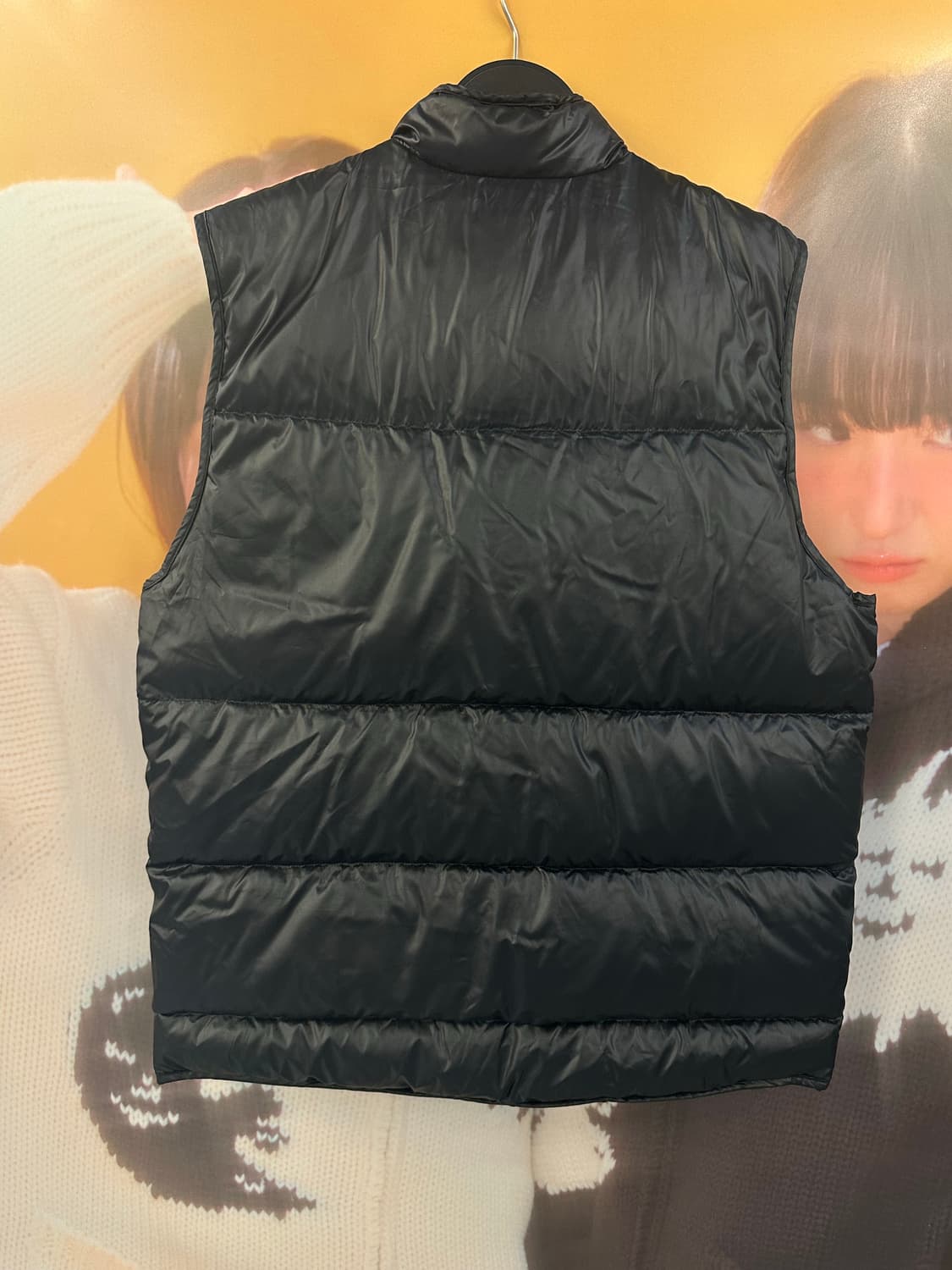 ADIDAS 아디다스 블루블랙 패딩조끼 상품이미지4