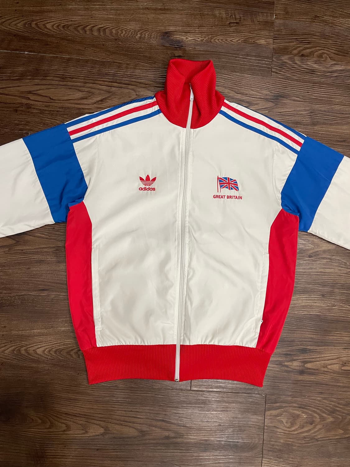 아디다스 신영국 그레이트 브리튼 설효림 트랙탑 바람막이 자켓 상품이미지1