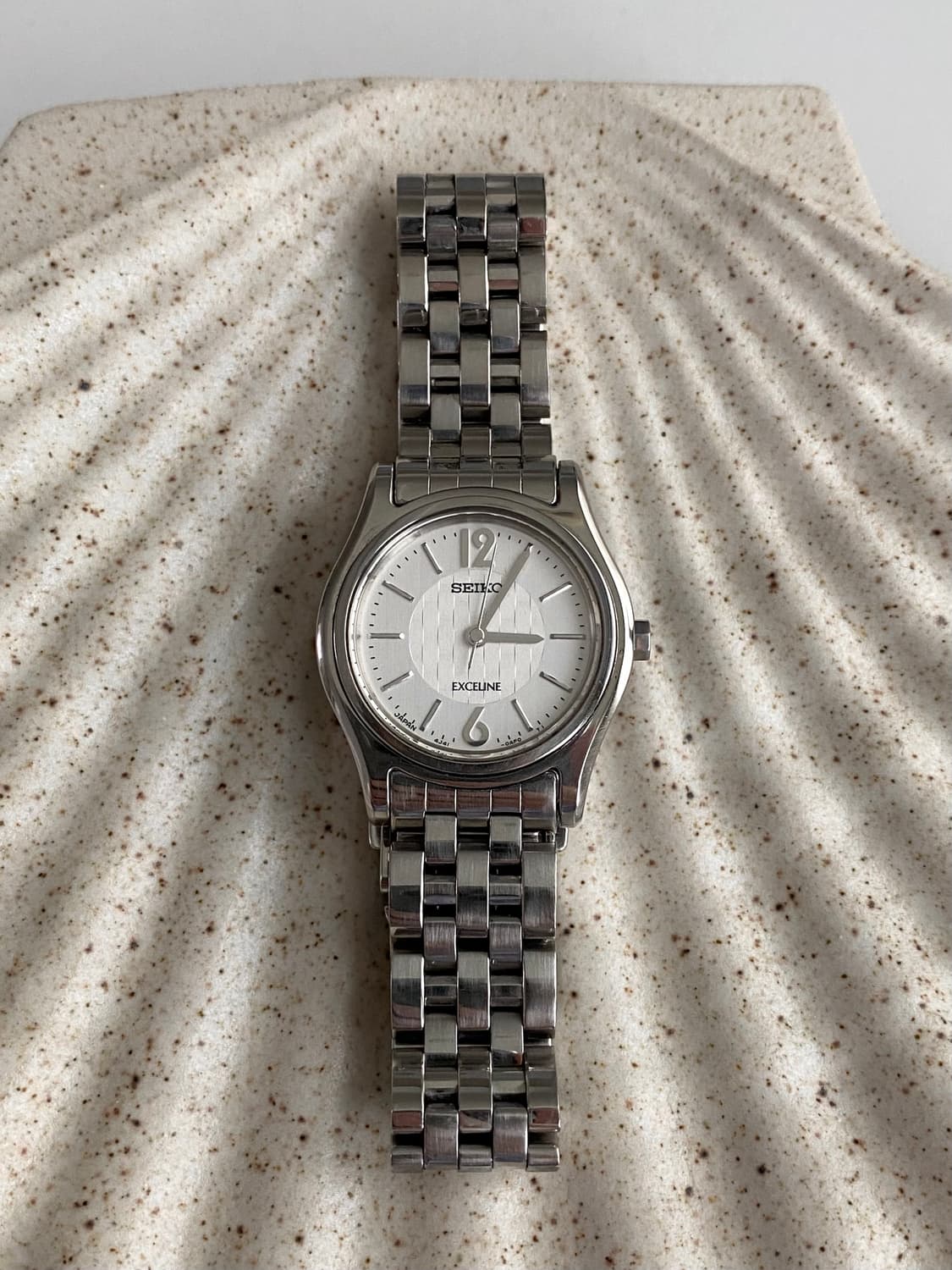 Seiko 세이코 exceline 엑셀린 실버 쿼츠 상품이미지1