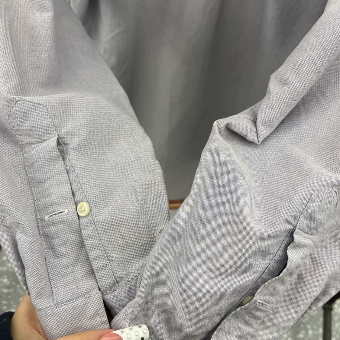 폴로 랄프로렌 빅셔츠 빈티지 오버핏 셔츠 M C10063 상품이미지6