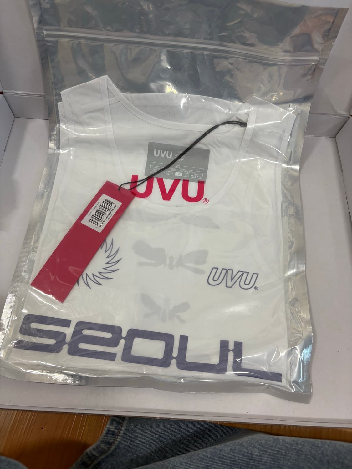 uvu / RACING VEST 서울 마라톤 레이싱 베스트 상품이미지3