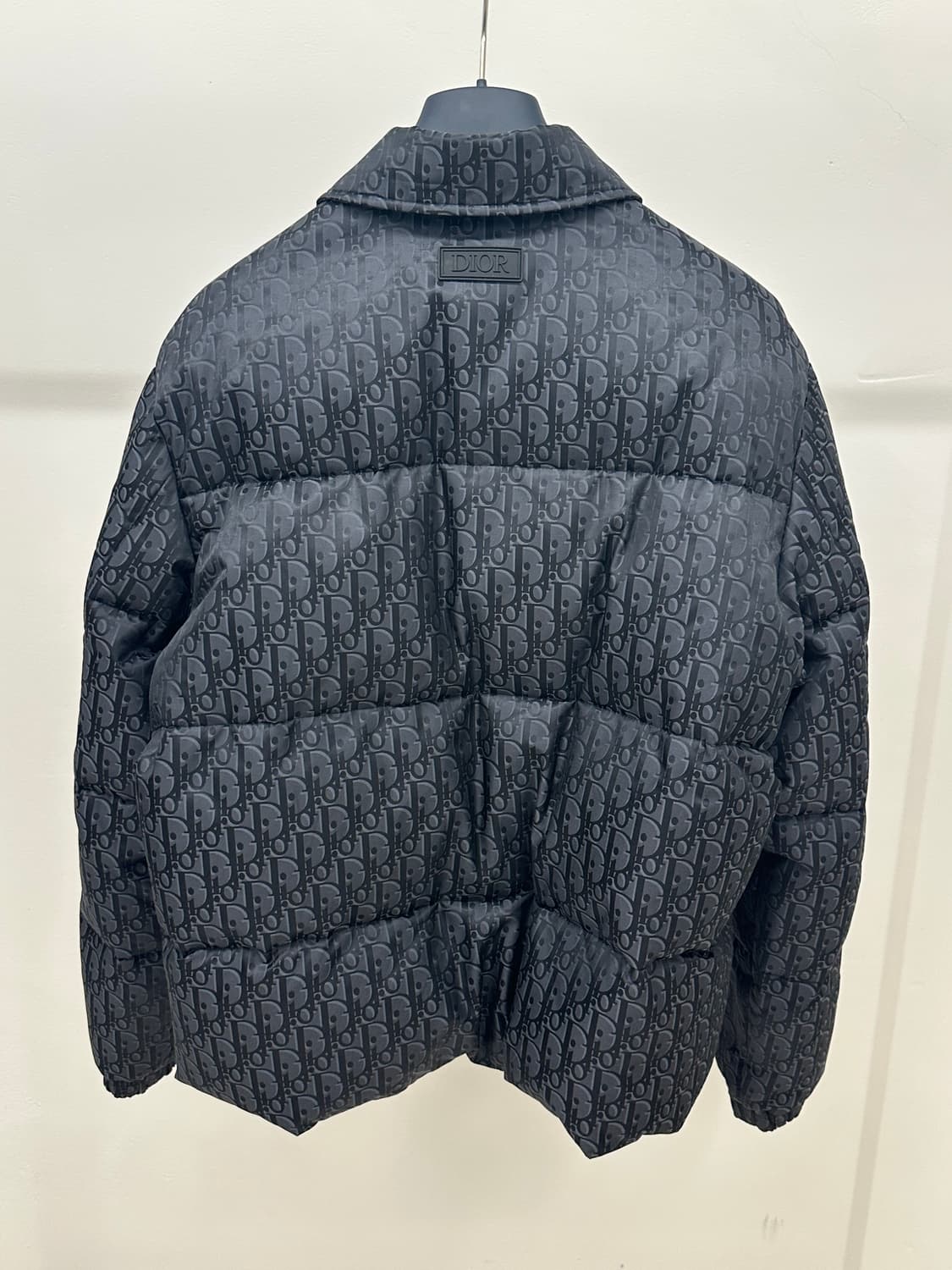 A+ 50사이즈 디올 오블리크 카라 경량패딩 블랙 신형라인 상품이미지2