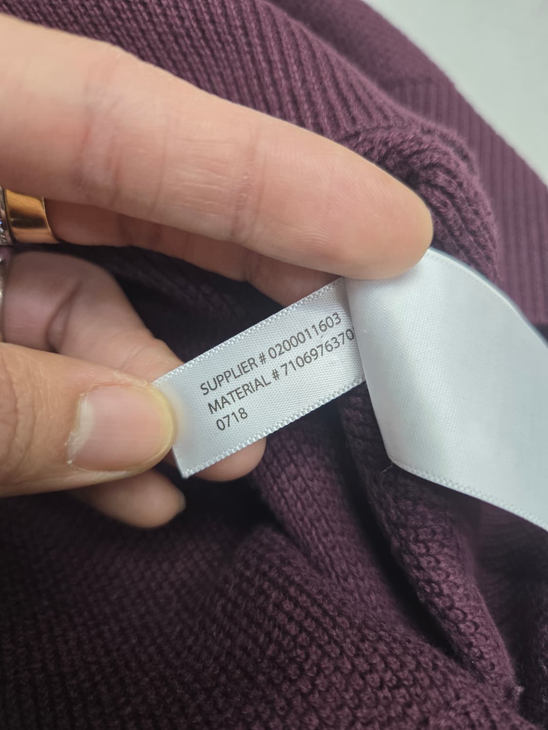 폴로 반집업 니트 실측 115 상품이미지6