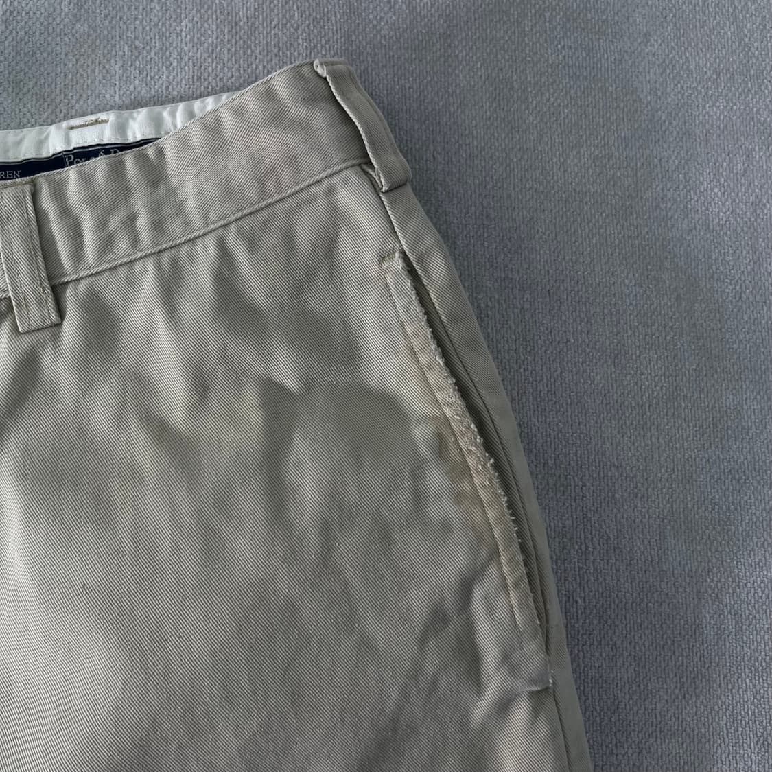 36 폴로랄프로렌 베이지 코튼 치노팬츠 상품이미지5