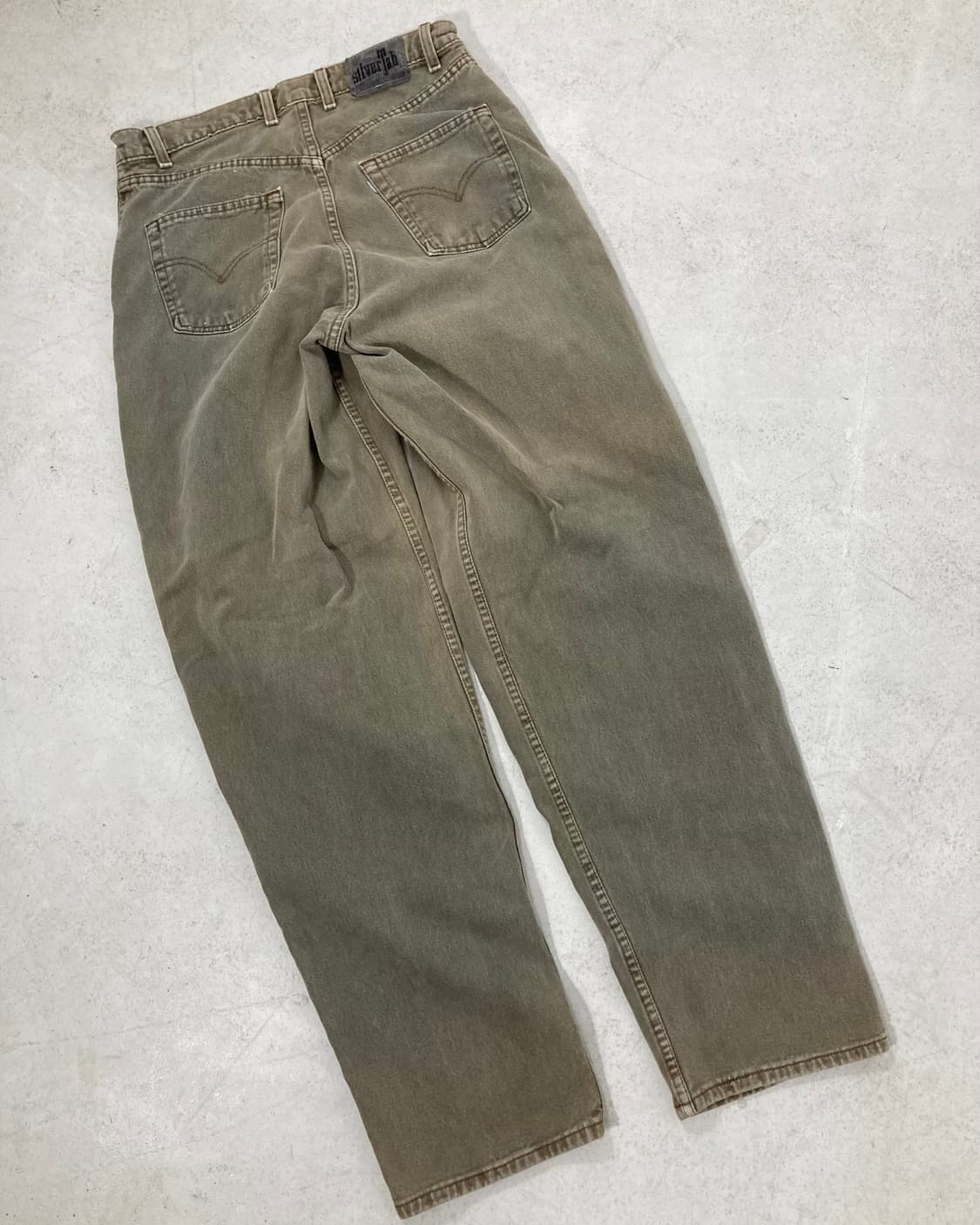 90s Levi's Silvertab Jeans (olive green) 상품이미지2