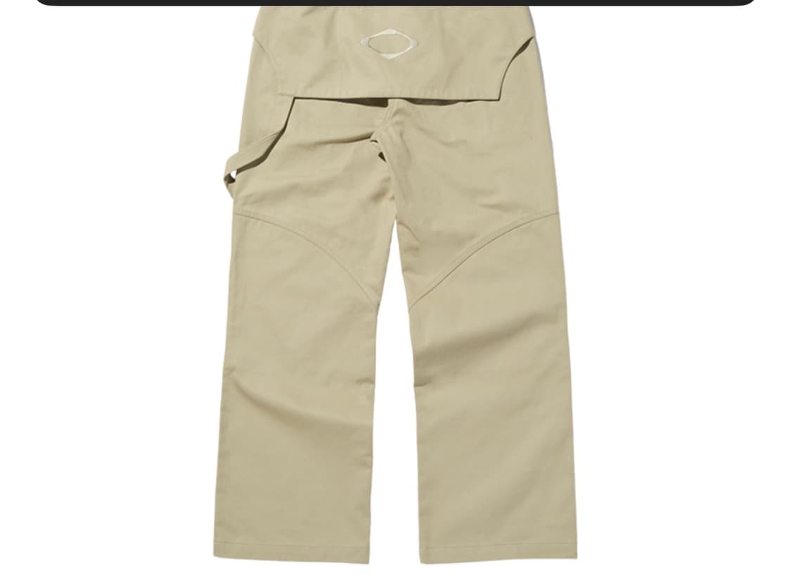 미스치프 에이프런 포켓 워크 팬츠 카키 베이지 S 사이즈 상품이미지2