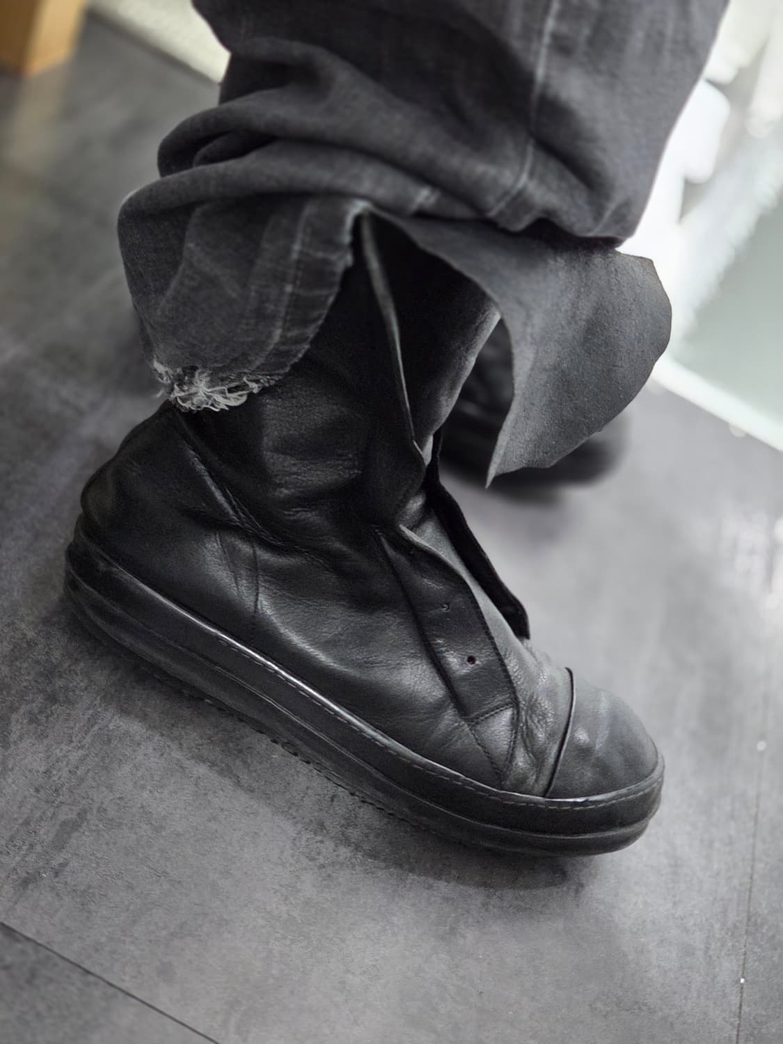 릭오웬스 13 aw 롱 라몬즈 42.5 상품이미지6