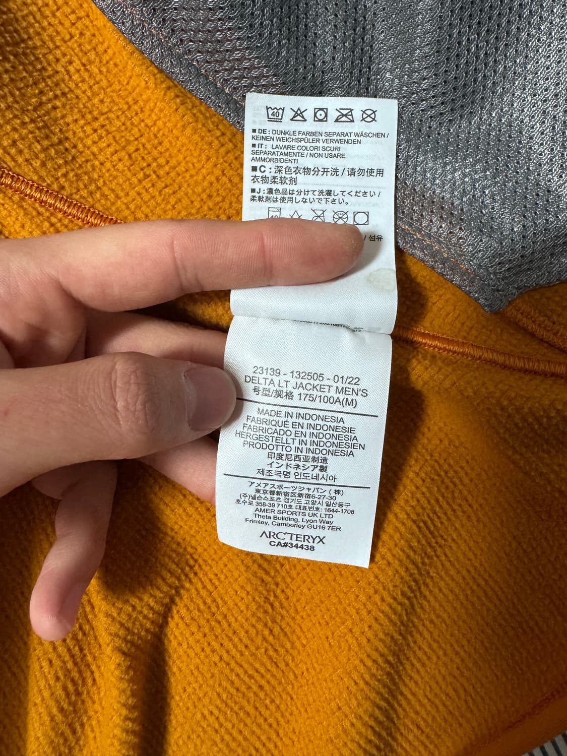 (SS급) 아크테릭스 델타 LT 자켓 revel M 상품이미지10