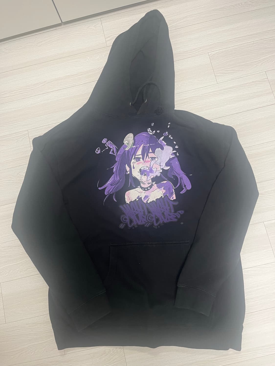 준이나가와 퍼플미스트 후드 상품이미지1