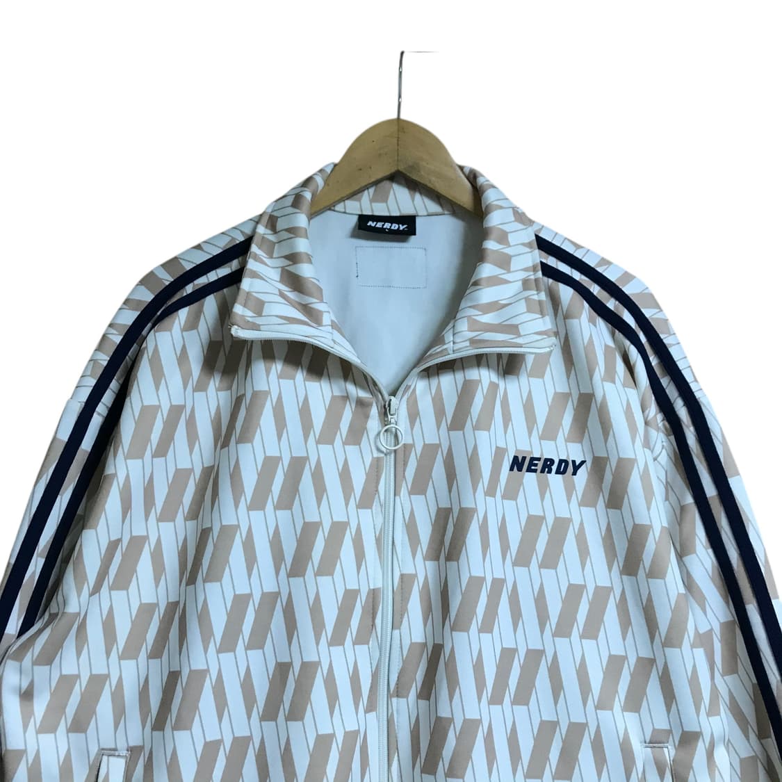 널디 패턴 트랙탑져지 상품이미지2