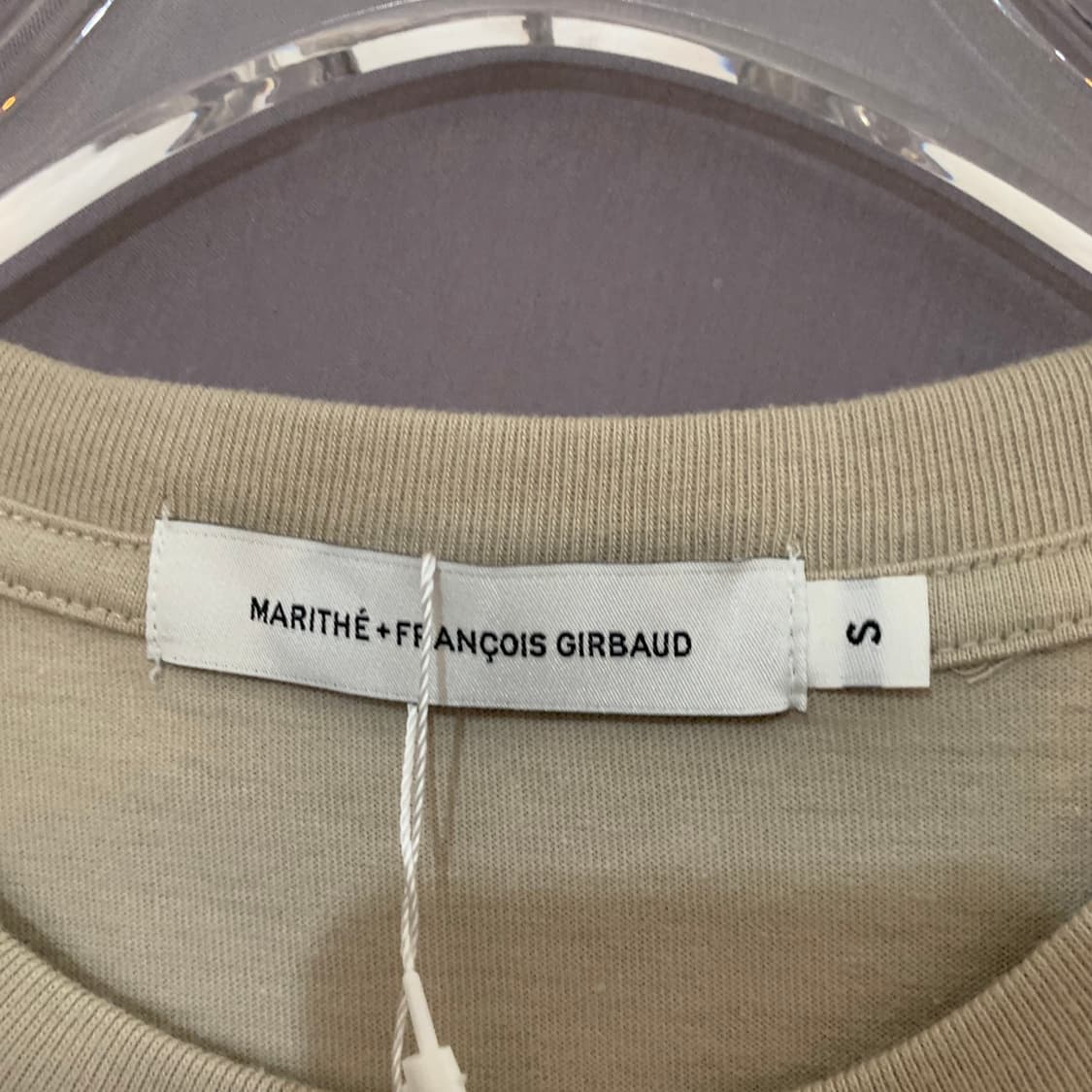 새상품 S 마리떼프랑소와저버 클래식 로고 프린팅 반팔티 상품이미지5