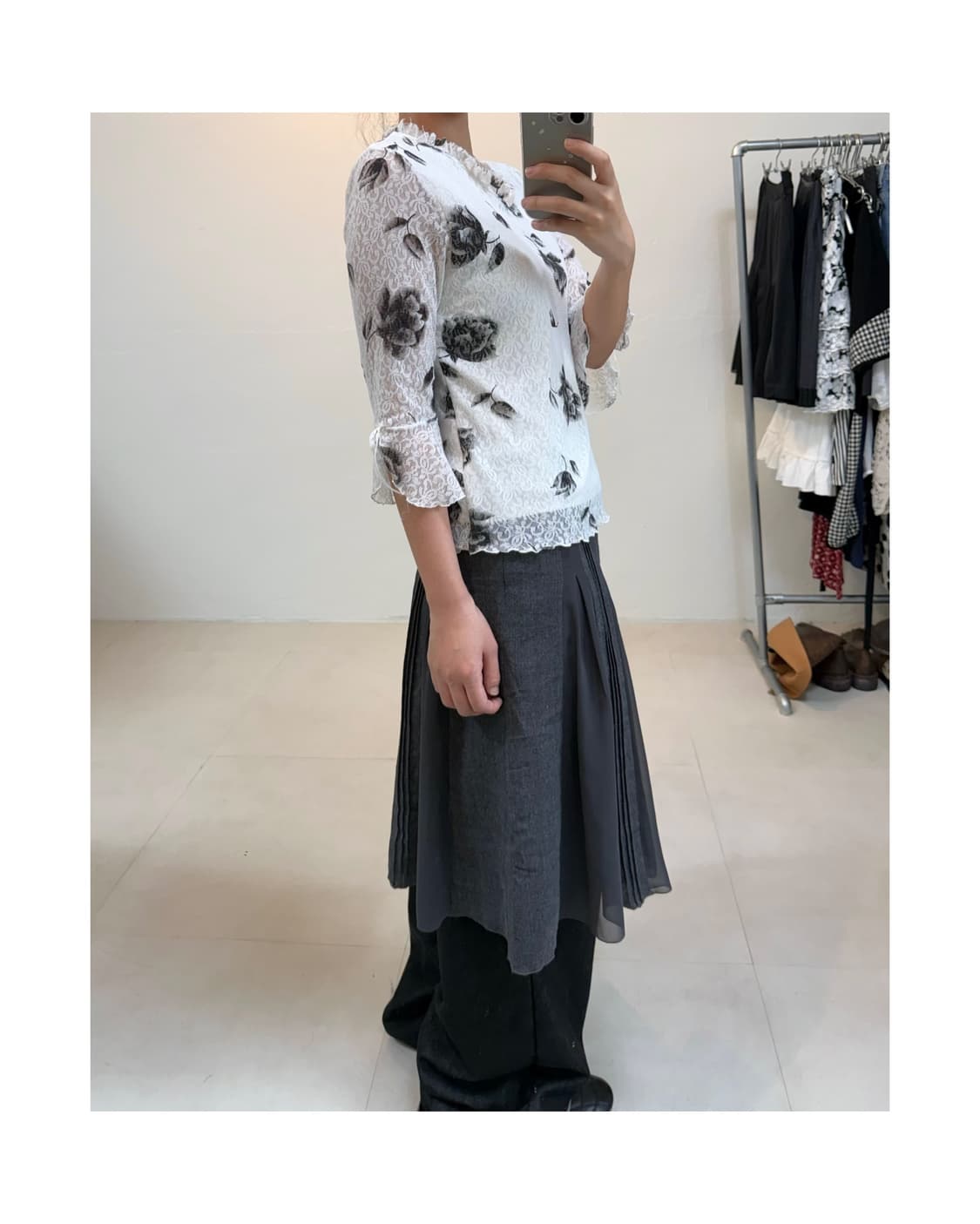 빈티지 블라우스 상품이미지2