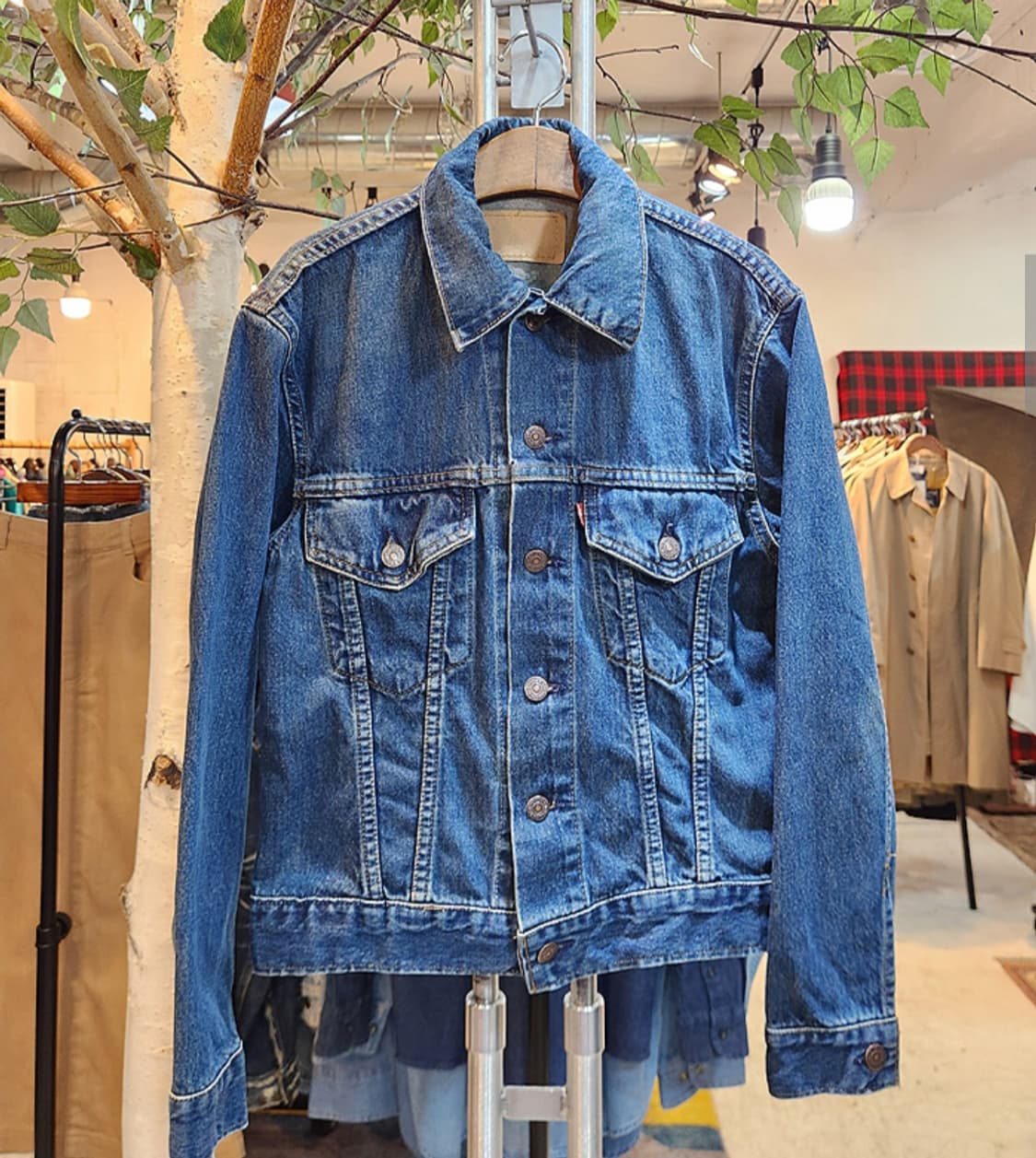 LEVIS 리바이스 미국산 70505-0217 빈티지 데님 자켓 상품이미지1