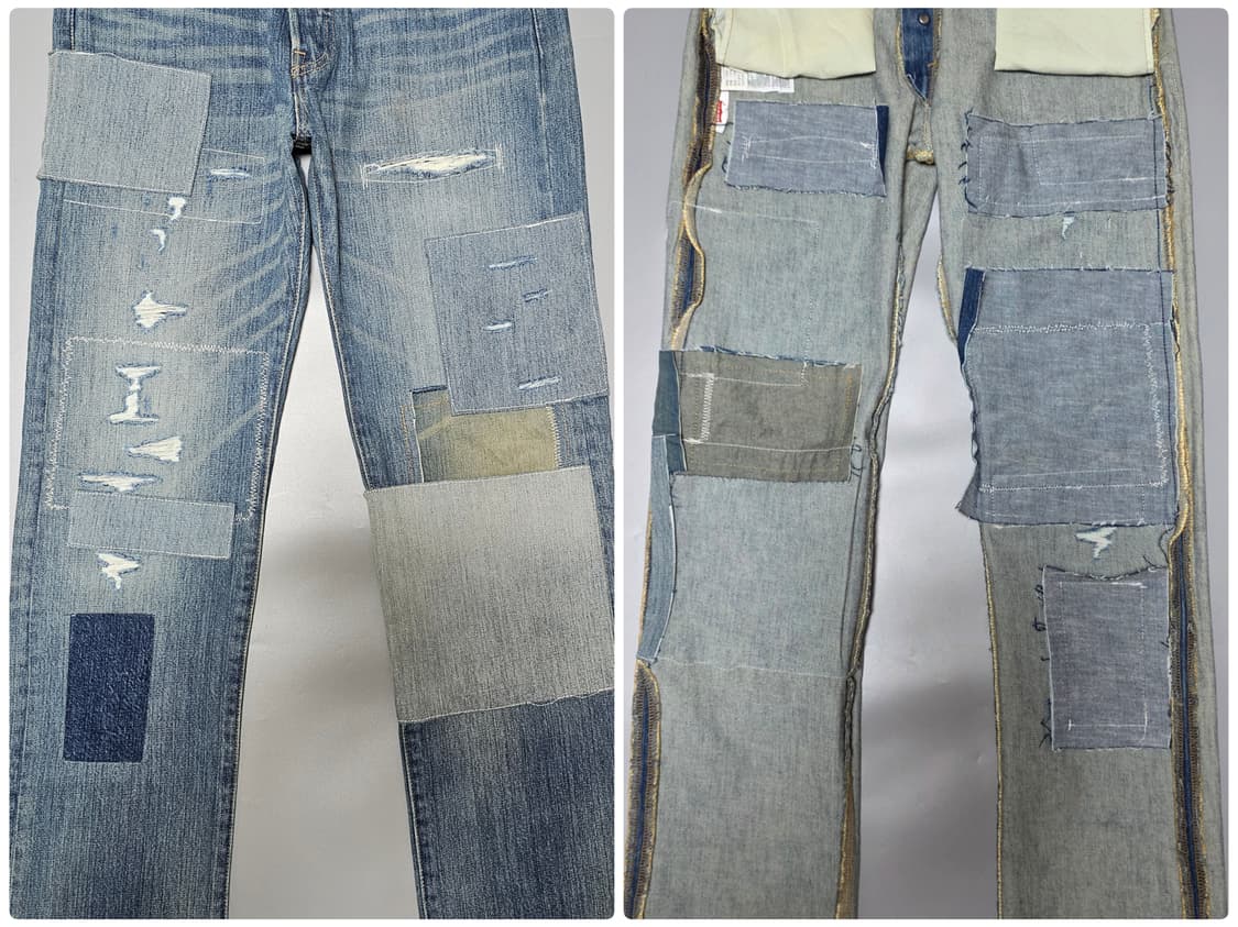 리바이스 501 패치워크 리페어 (W30) levis 08501 상품이미지7