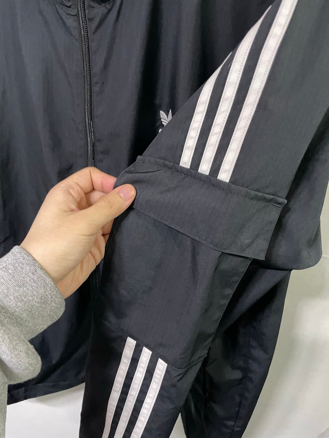 아디다스 파이어버드 우븐 트랙탑 바람막이 자켓 3XL 115  상품이미지7